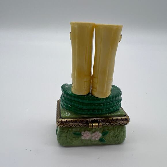 PHB Garden Boots Wellies With Gardening Gloves Trinket New Without Box - Picture 4 of 6